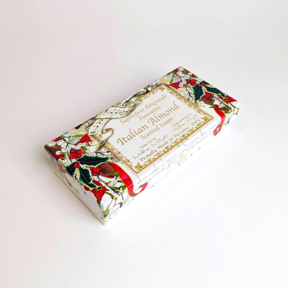 Saponificio Artigianale Fiorentino Almond Decorative Soap, Made in Italy